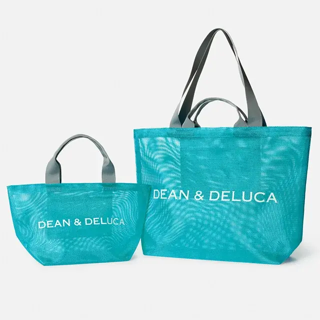 DEAN & DELUCA 夏の定番「メッシュトートバッグ」に限定色ターコイズが登場 ＜6月16日（火） 数量限定で発売＞ 画像 7