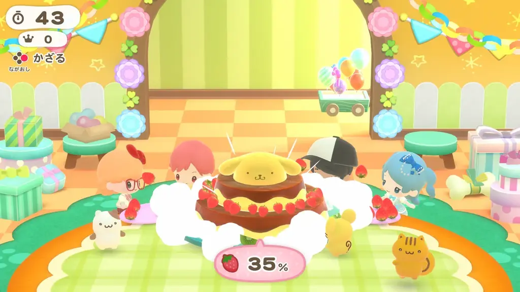 「Sanrio Games」第1作目タイトル！Nintendo Switch/Nintendo Switch 2 用パーティゲーム「サンリオ パーティランド」の発売日が2026年10月29日に決定 画像 4