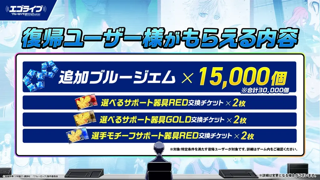 『ブルーロック Project: World Champion』、「ブルーロックの日」生放送で新情報を解禁！ 画像 6