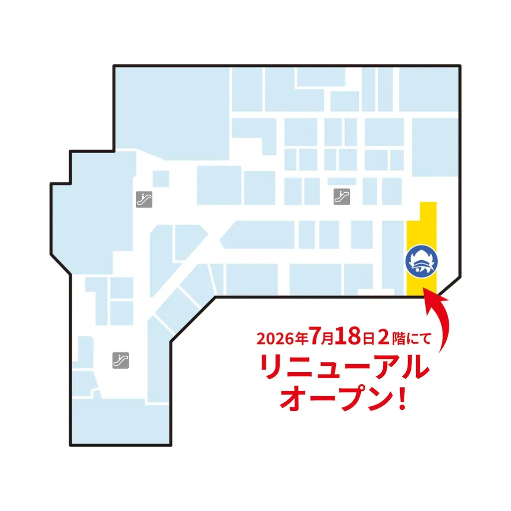 アニメイトイオン松江が1階から2階へお引越し♪　2026年7月18日に移転リニューアルオープン！　さらにお買い物がしやすいお店へ 画像 2