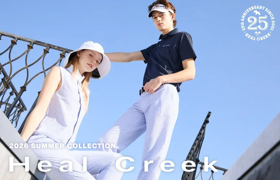 ゴルフアパレル Heal Creek、ブランド誕生25周年。「宮里藍 サントリーレディスオープンゴルフトーナメント」へ今年もハウスキャディウェアを提供 画像 2