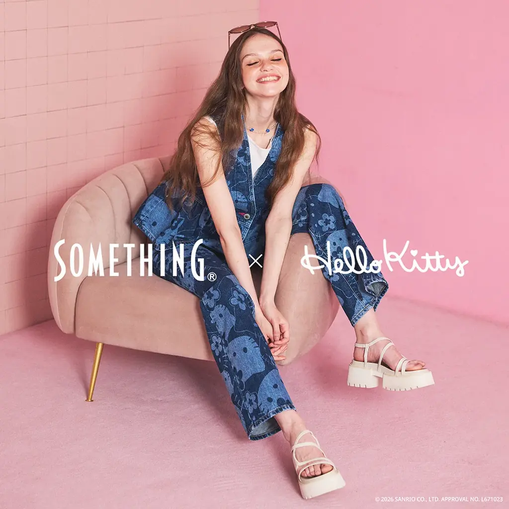 レディースジーンズブランド”SOMETHING”とハローキティが初のコラボレーション♡ 画像 1