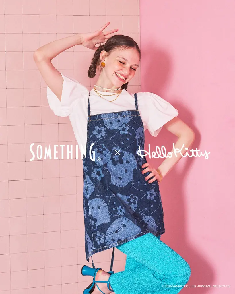 レディースジーンズブランド”SOMETHING”とハローキティが初のコラボレーション♡ 画像 12