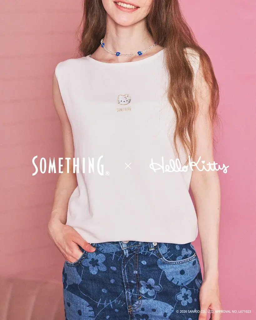 レディースジーンズブランド”SOMETHING”とハローキティが初のコラボレーション♡ 画像 13