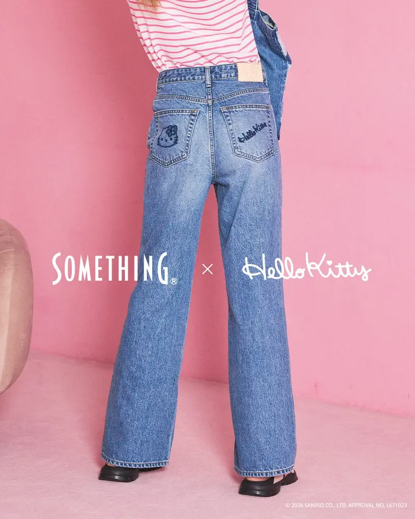 レディースジーンズブランド”SOMETHING”とハローキティが初のコラボレーション♡ 画像 2