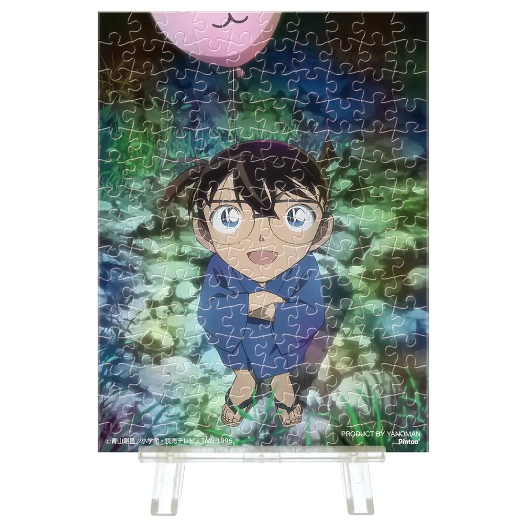 【新商品】清涼感ある透明ピースで楽しむ、お祭りテーマの名探偵コナンジグソーパズル！ 手のひらサイズのプラスチック製ジグソーパズル「プチパリエクリア」シリーズから名探偵コナンの新商品が登場。 画像 3