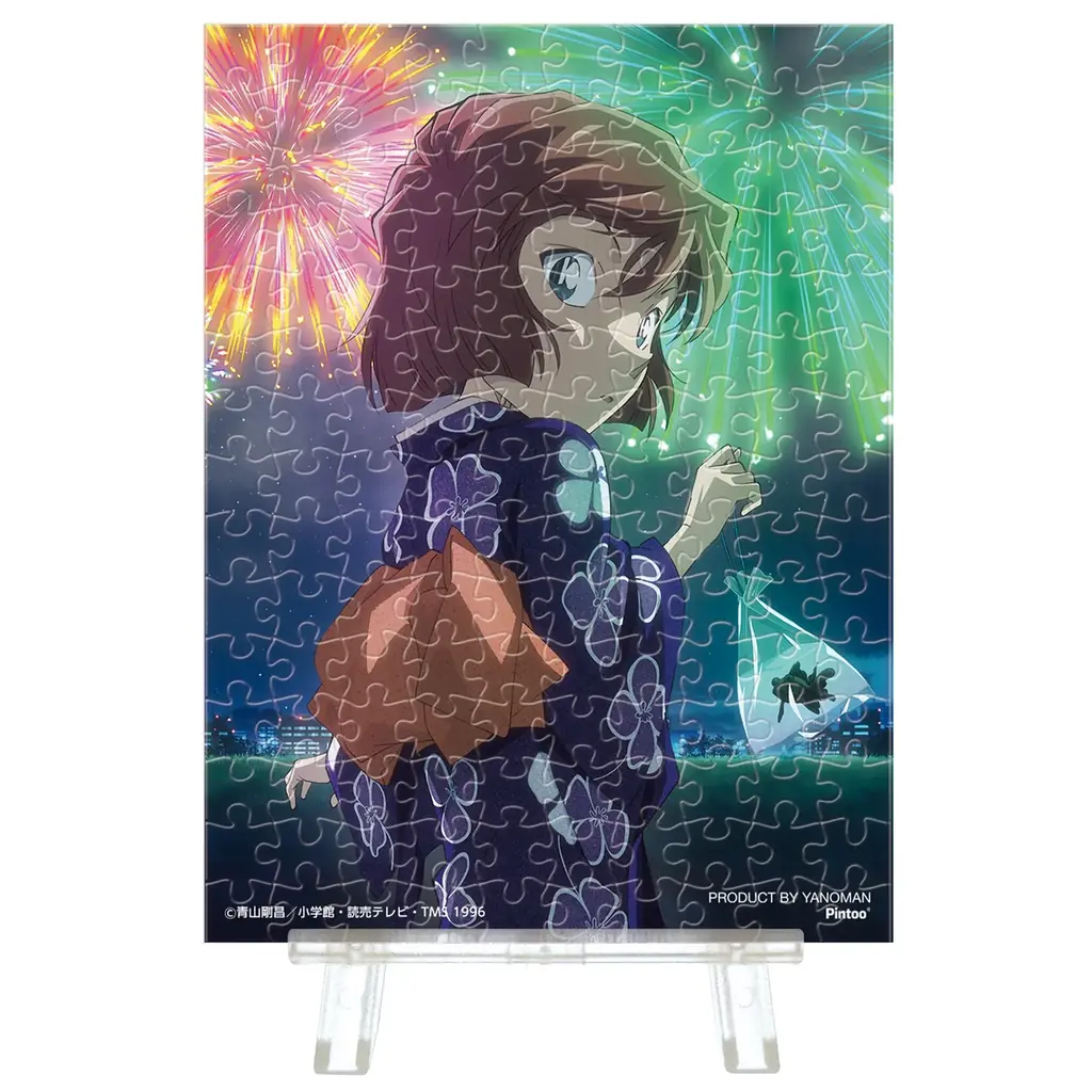 【新商品】清涼感ある透明ピースで楽しむ、お祭りテーマの名探偵コナンジグソーパズル！ 手のひらサイズのプラスチック製ジグソーパズル「プチパリエクリア」シリーズから名探偵コナンの新商品が登場。 画像 5