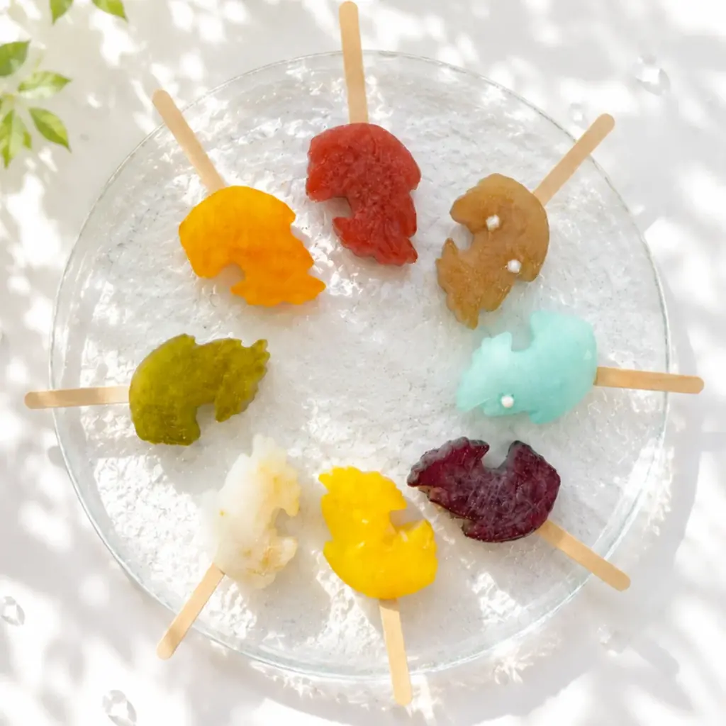 【全8色の圧倒的カラバリ】夏にぴったりな“溶けないアイス”「鯱もなかくずバー」に新色登場！創業119年の老舗「元祖 鯱もなか本店」からカラフルな夏の誘惑 画像 3