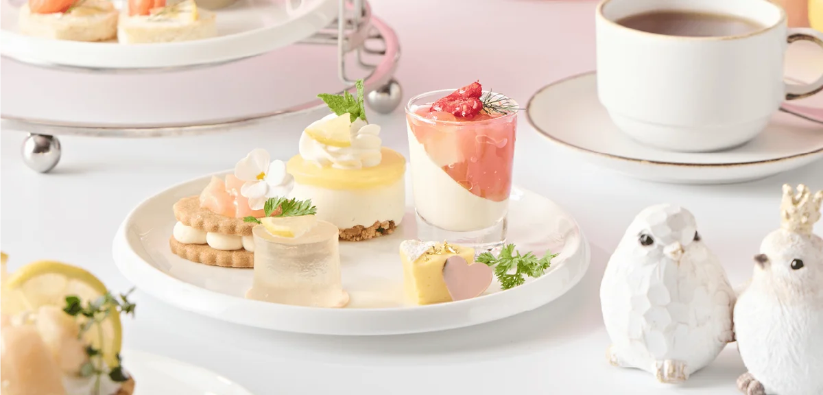 【voco大阪セントラル】ひと夏の初恋を閉じ込めた、白桃とレモンの甘酸っぱいアフタヌーンティーが7月1日より期間限定で登場。 画像 3