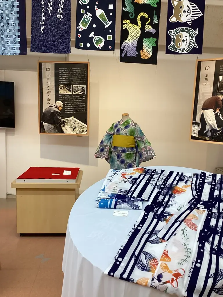 【堺伝匠館】浪華本染め（注染）ゆかたの展示・販売を行います 画像 5