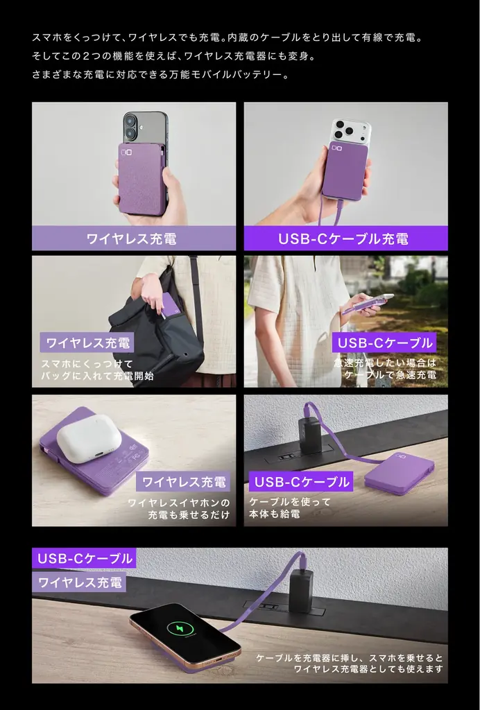 【株式会社CIO】10年の感謝を込めた限定モデル『SMARTCOBY Ex04 wireless2.2 CABLE SS5K 10th ANNIV. Purple Edition』を予約販売開始 画像 3
