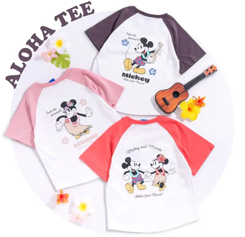 子供服ブランド「SLAP SLIP（スラップ スリップ）」から「ミッキーマウス」＆「ミニーマウス」デザインの夏アイテムが登場！ 画像 4