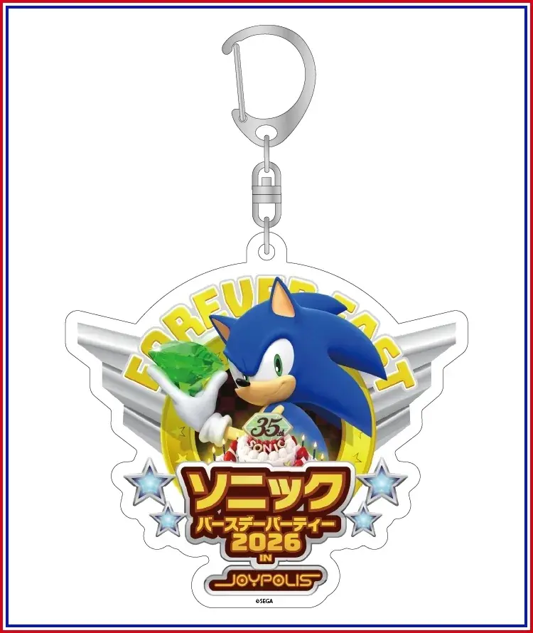 『ソニック バースデーパーティー 2026 in JOYPOLIS』詳細情報およびイベント特設サイトを本日公開！ 画像 10