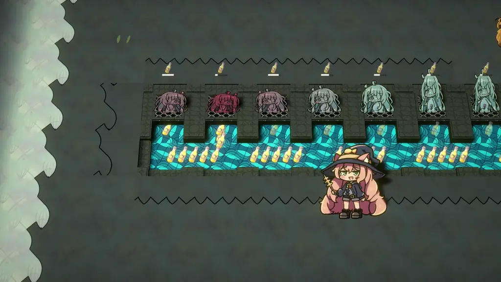 かわいい使い魔を働かせて借金返済！ローグライト工場ビルダー『Lazy Witch’s Factory レイジーウィッチーズファクトリー』本日6月11日（木）より体験版配信開始！ 画像 7