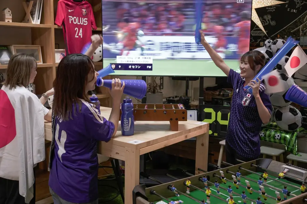 おふろcafe utataneでワールドカップ観戦 6/11〜7/20