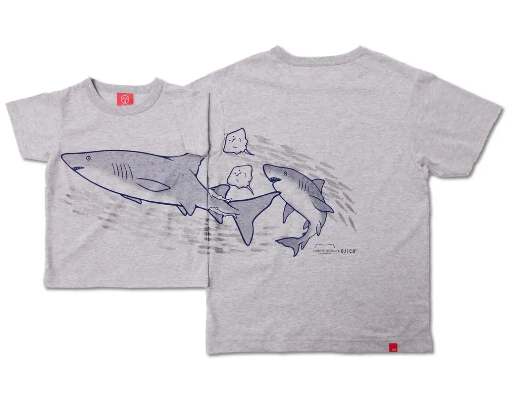 海の生き物たちをモチーフにした新作Tシャツ4種がマリンワールド海の中道限定販売で登場！ 画像 2