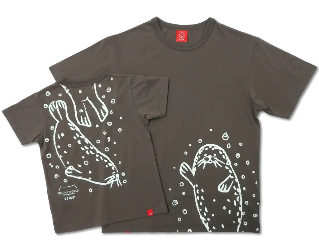 海の生き物たちをモチーフにした新作Tシャツ4種がマリンワールド海の中道限定販売で登場！ 画像 5