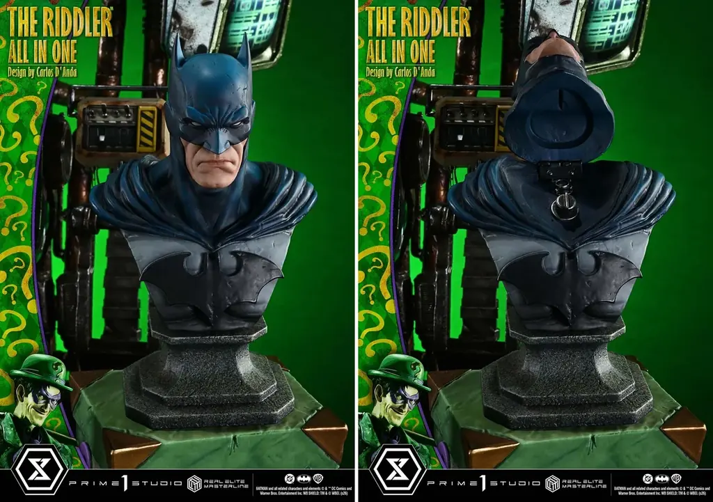 DCコミックス『バットマン』より、 知能犯「リドラー」の1/3スケールスタチューが登場 画像 11