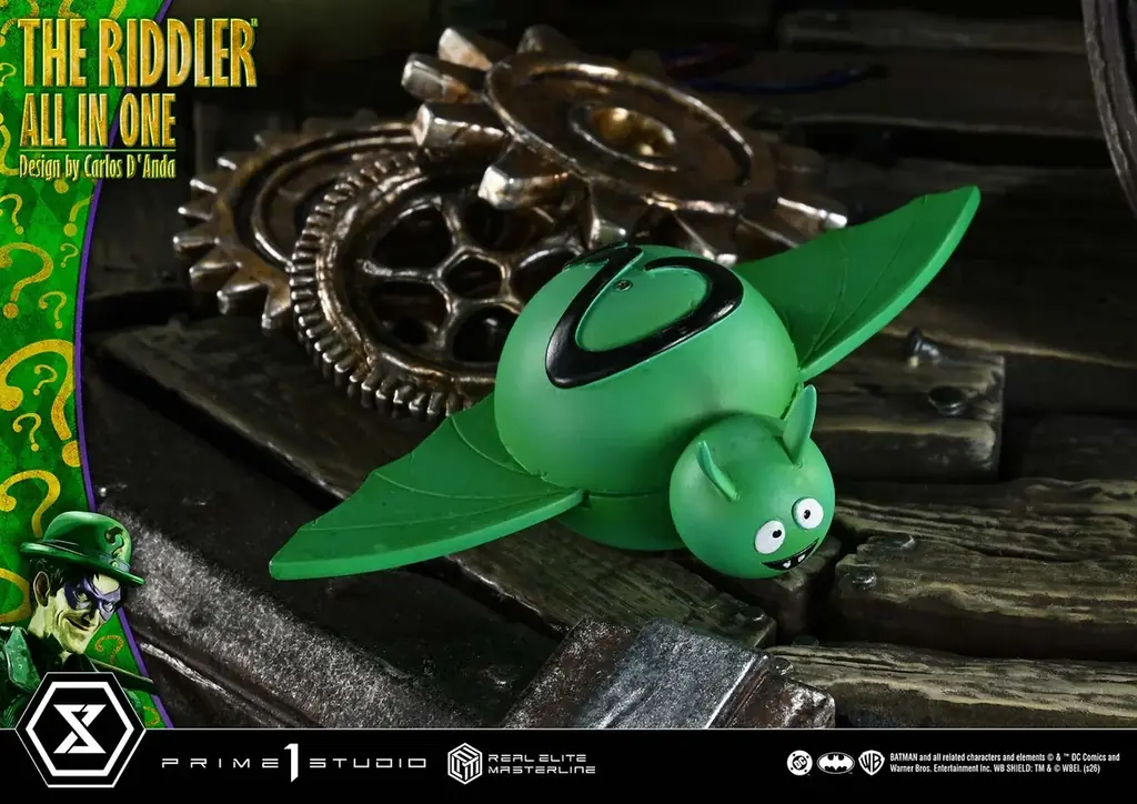 DCコミックス『バットマン』より、 知能犯「リドラー」の1/3スケールスタチューが登場 画像 13