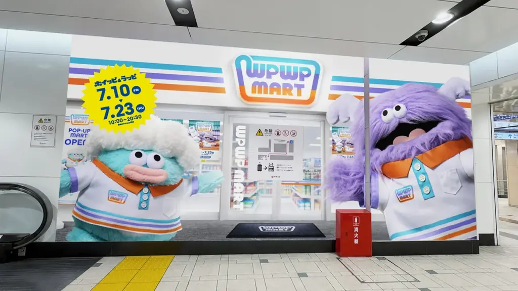 SNS発キャラクター「ホイッピ＆ラッピ」が東京駅一番街をジャック！“コンビニ”がコンセプトのポップアップを7月10日より開催 画像 18
