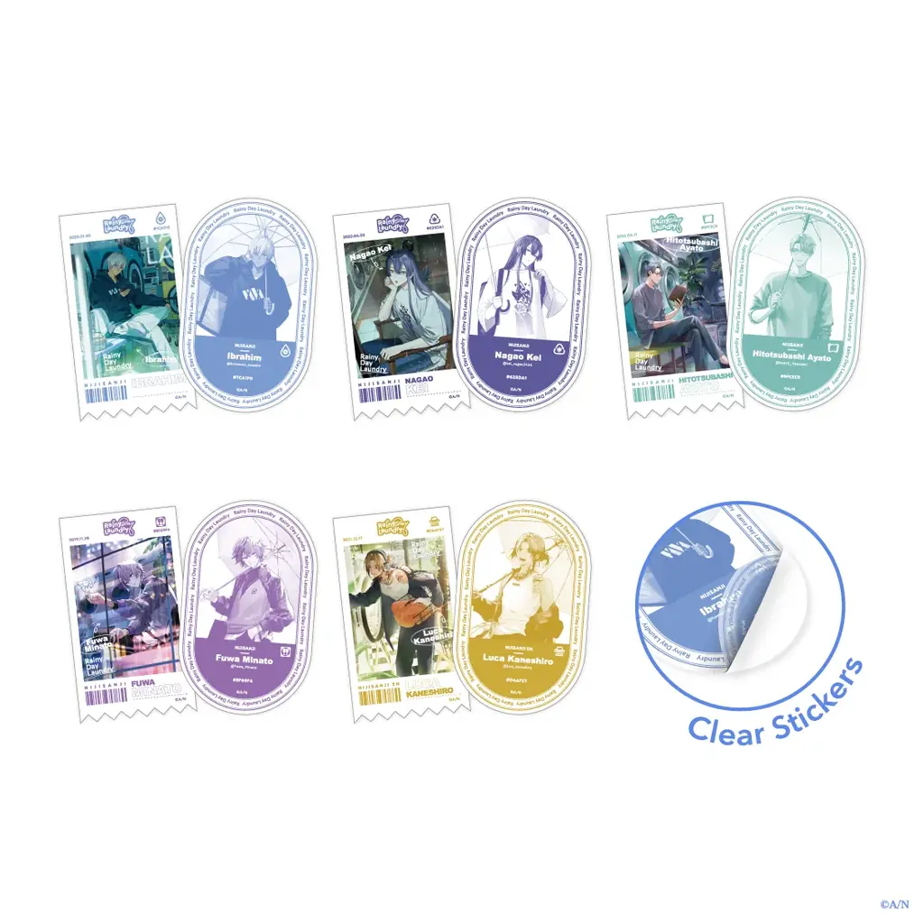 にじさんじ・NIJISANJI ENから「Rainy Day Laundry」グッズが登場！2026年6月12日(金)19時から販売開始！ 画像 13