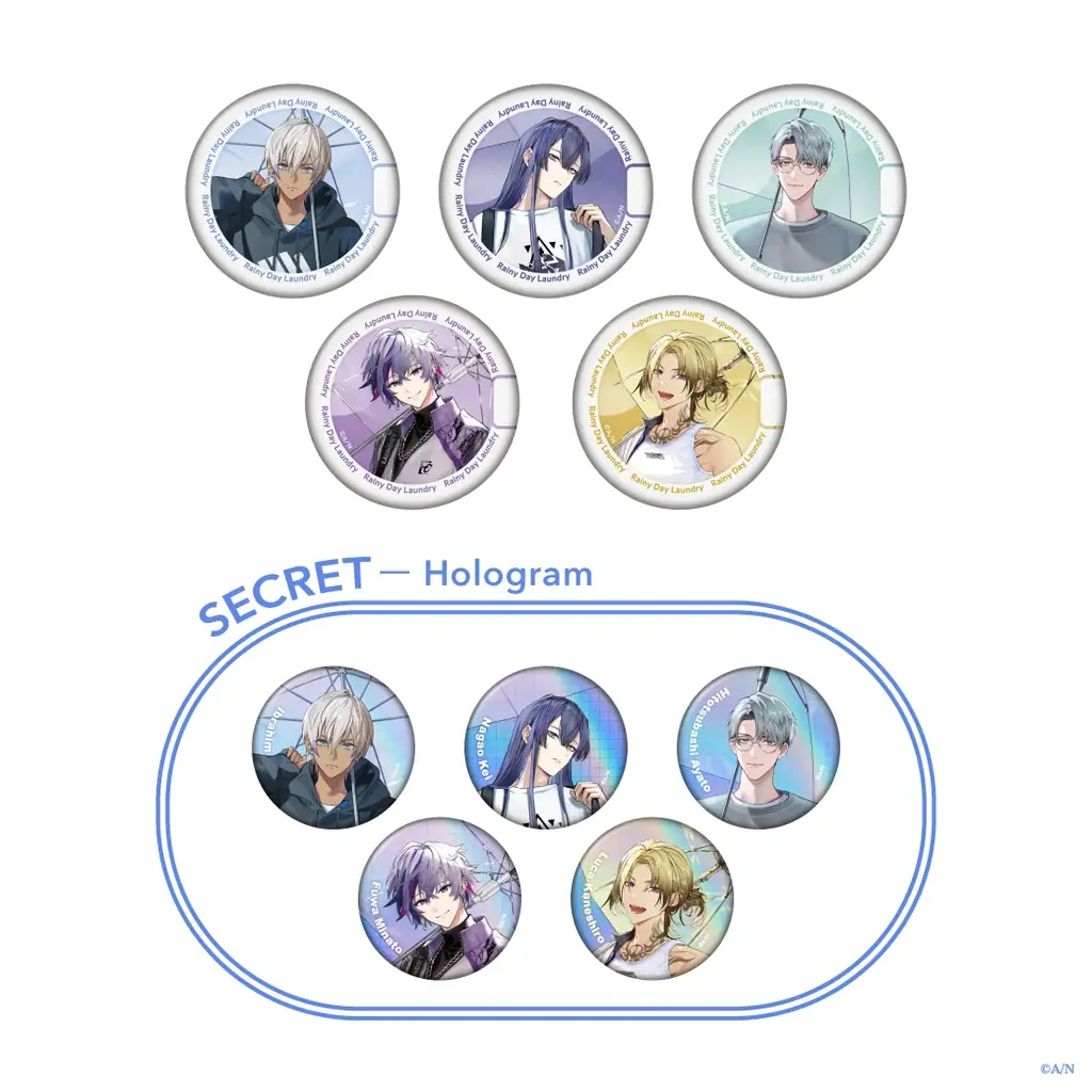 にじさんじ・NIJISANJI ENから「Rainy Day Laundry」グッズが登場！2026年6月12日(金)19時から販売開始！ 画像 4