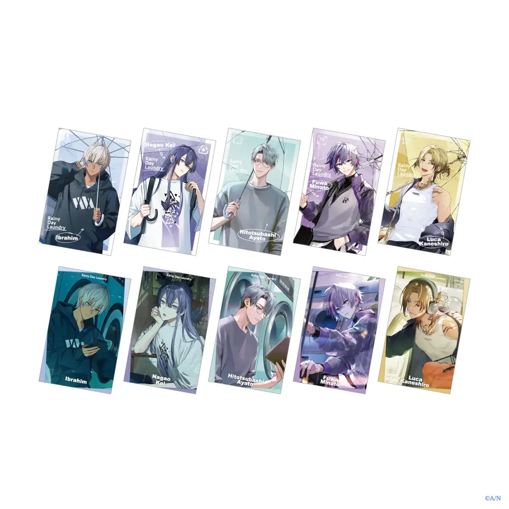 にじさんじ・NIJISANJI ENから「Rainy Day Laundry」グッズが登場！2026年6月12日(金)19時から販売開始！ 画像 5