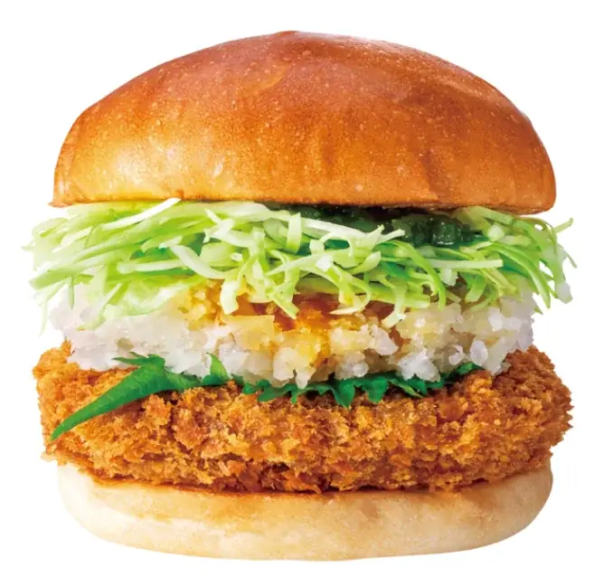 高級バーガー第7弾は“肉厚牛”を味わう贅沢を。ジューシーな旨味が楽しめる 「サーロイン牛かつバーガー」 を数量限定で 画像 2