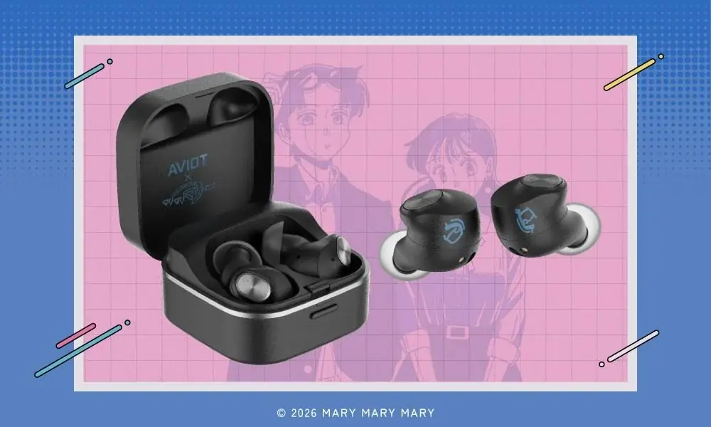 【AVIOT】AVIOT ×『マリマリマリー』コラボ完全ワイヤレスイヤホンが登場！2026年6月12日（金）より予約開始！ 画像 4