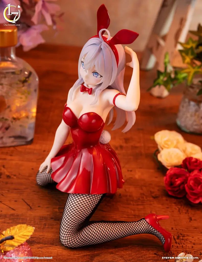 システムサービスのフィギュアブランド「One-Seventh Carat」からTVアニメ「時々ボソッとロシア語でデレる隣のアーリャさん」アーリャ バニーVer.REDが2026年6月に登場！ 画像 4