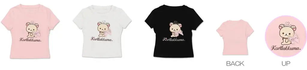 「SPINNS」×「コリラックマ」コラボレーション第２弾！　コリラックマ×姫ギャルがテーマのコラボレーションアイテムがSPINNSより6月12日（金）より新発売 画像 4