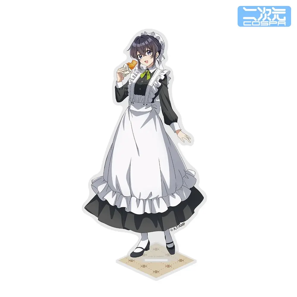 「働くメイドと食べるメイド」アニメコラボイラストを使用！「メロディ」と「スズメ」のアクリルスタンドや缶バッジなどが登場！コラボカフェで先行販売！【株式会社コスパ】 画像 5