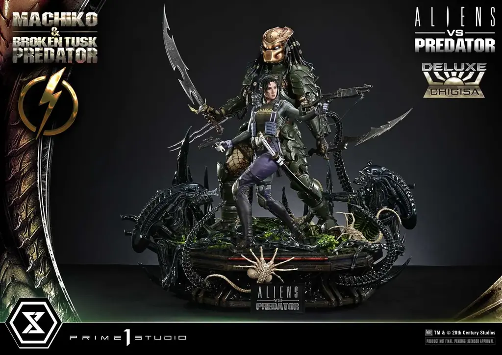 コミック『エイリアン VS. プレデター』から、「マチコ & ブロークンタスク・プレデター」を1/4スケールで立体化 画像 12