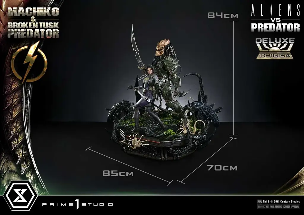 コミック『エイリアン VS. プレデター』から、「マチコ & ブロークンタスク・プレデター」を1/4スケールで立体化 画像 18