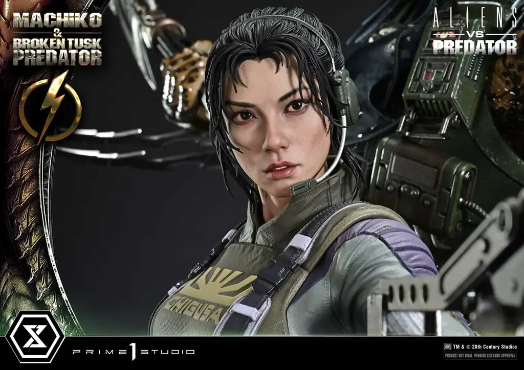 コミック『エイリアン VS. プレデター』から、「マチコ & ブロークンタスク・プレデター」を1/4スケールで立体化 画像 6