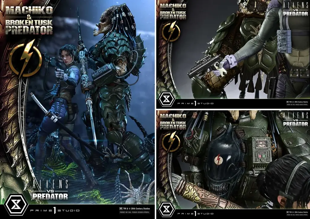コミック『エイリアン VS. プレデター』から、「マチコ & ブロークンタスク・プレデター」を1/4スケールで立体化 画像 7