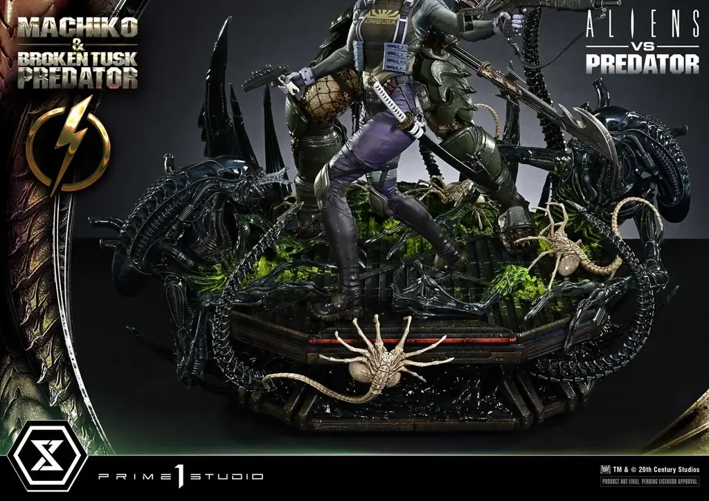 コミック『エイリアン VS. プレデター』から、「マチコ & ブロークンタスク・プレデター」を1/4スケールで立体化 画像 9