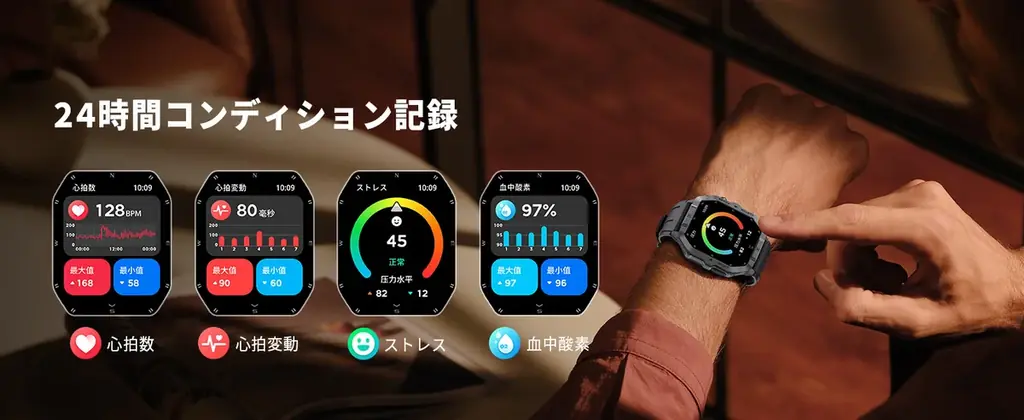 【FOSMET T20】衛星が捉え、時計が知る。あなたの全ての歩く場所を記録するGPSウォッチ、いよいよ発売！発売記念2,000円OFF＆先着100名様に10％クーポンコード 画像 5