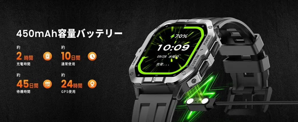 【FOSMET T20】衛星が捉え、時計が知る。あなたの全ての歩く場所を記録するGPSウォッチ、いよいよ発売！発売記念2,000円OFF＆先着100名様に10％クーポンコード 画像 6