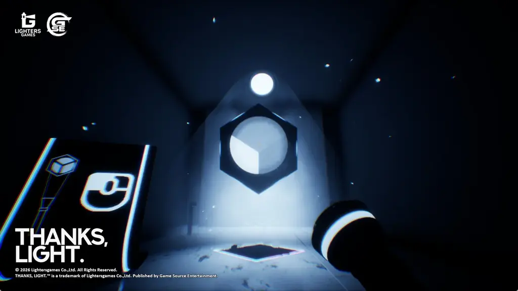光と影をテーマにした3Dポータルライクパズル新作『THANKS, LIGHT.』は2026年6月15日より、「Steam Nextフェス」に参加決定！最新60秒トレーラーも同時公開 ! 画像 3