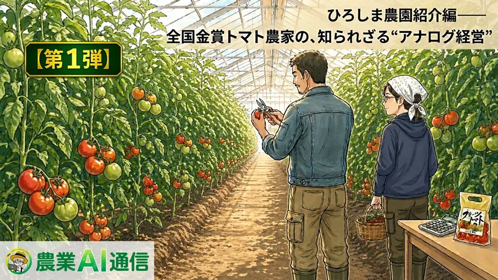 【3農家限定】農家がAIで現場課題を解決する時代へ。農業AI通信、第2期メディアアンバサダー募集開始 画像 2