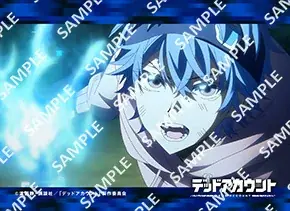 「TVアニメ『デッドアカウント』」のコンテンツプリントがセブン‐イレブンのマルチコピー機に登場 画像 2