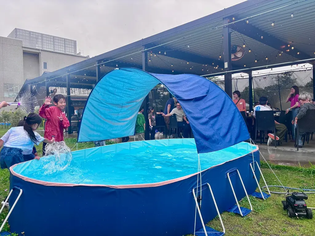 【愛知県一宮市】BBQ場がびしょ濡れバトル会場に！プール付き「水鉄砲フィールド」今年も開幕 画像 2