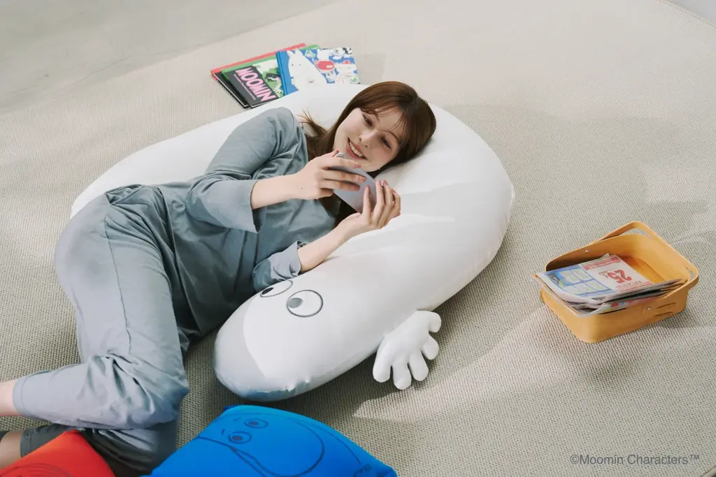 MOOMINとYogiboのコラボレーション、シリーズへ。ビンテージパターンの「Yogibo Max」と、ニョロニョロデザインの「Yogibo Support」が登場 画像 10
