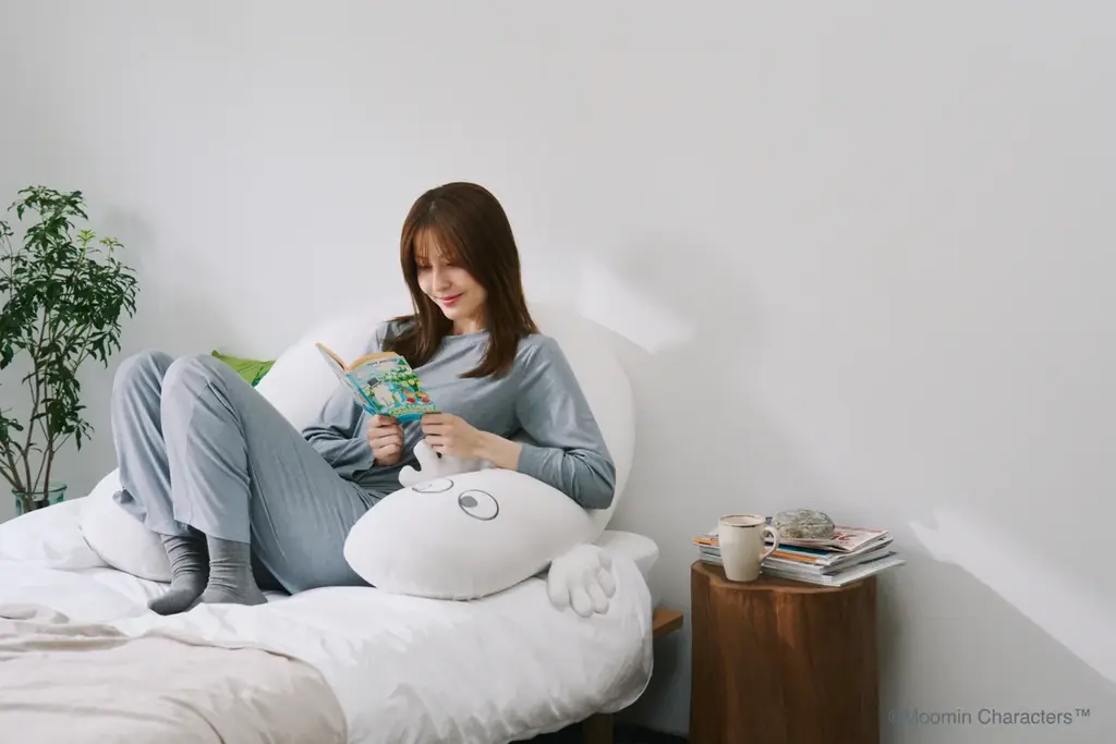 MOOMINとYogiboのコラボレーション、シリーズへ。ビンテージパターンの「Yogibo Max」と、ニョロニョロデザインの「Yogibo Support」が登場 画像 13