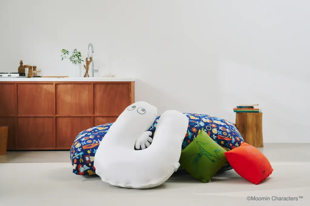 MOOMINとYogiboのコラボレーション、シリーズへ。ビンテージパターンの「Yogibo Max」と、ニョロニョロデザインの「Yogibo Support」が登場 画像 17