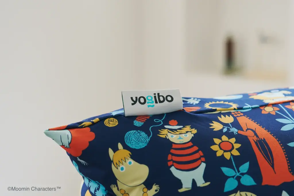 MOOMINとYogiboのコラボレーション、シリーズへ。ビンテージパターンの「Yogibo Max」と、ニョロニョロデザインの「Yogibo Support」が登場 画像 7
