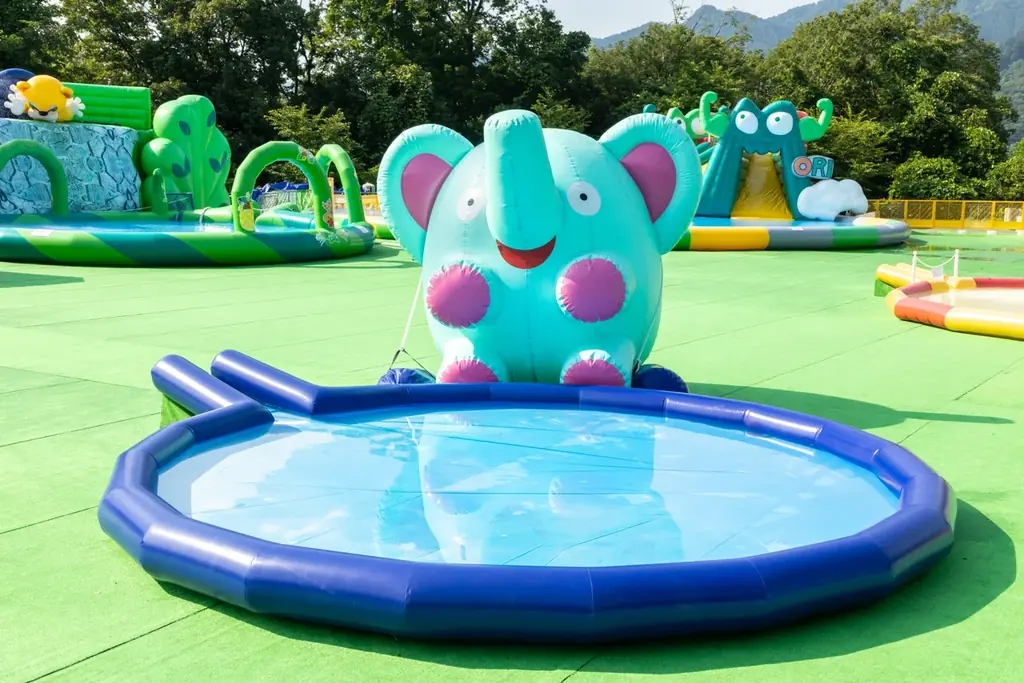 真夏なのに水温一桁台！？関東最大級の屋外水遊び広場「スプラッッッシュカーニバル」6/27(土)オープン。今年は「映画クレヨンしんちゃん」のコラボコンテンツが登場 画像 11