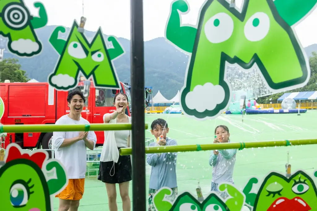 真夏なのに水温一桁台！？関東最大級の屋外水遊び広場「スプラッッッシュカーニバル」6/27(土)オープン。今年は「映画クレヨンしんちゃん」のコラボコンテンツが登場 画像 4