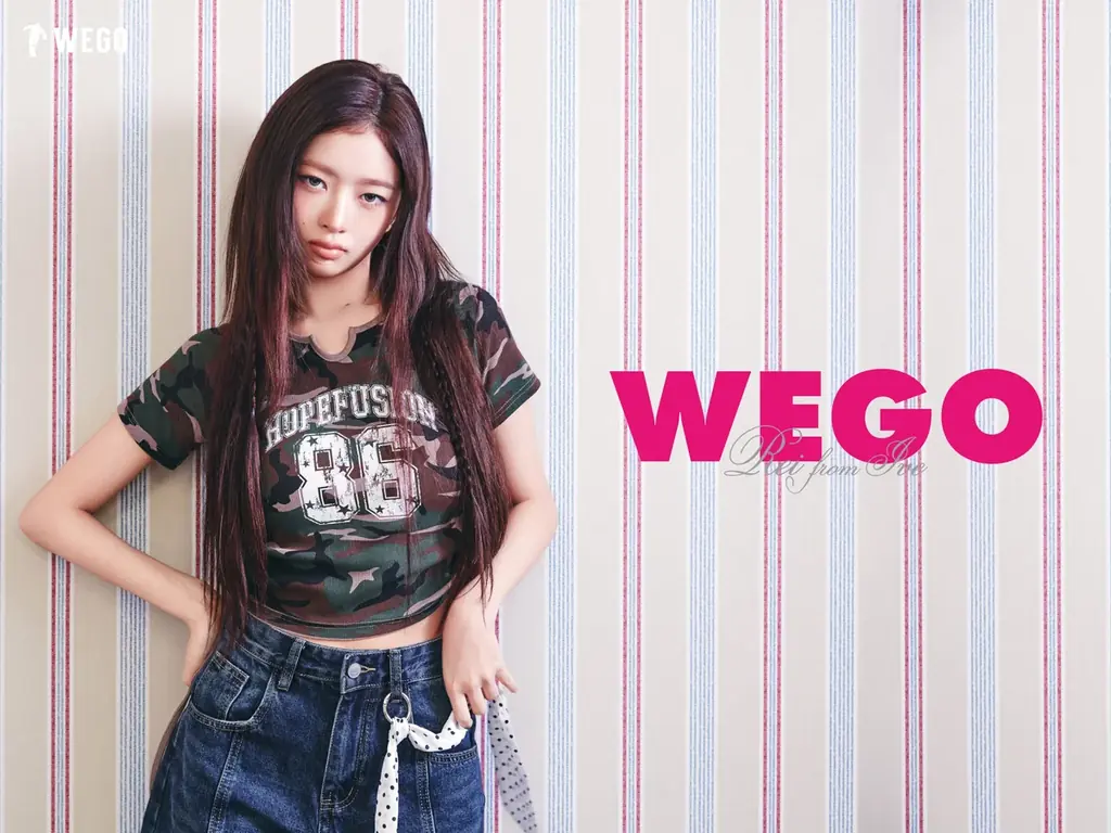 WEGO 2026 SUMMERビジュアルモデルに韓国6人組グループ「IVE」の「REI」が就任！ 画像 4